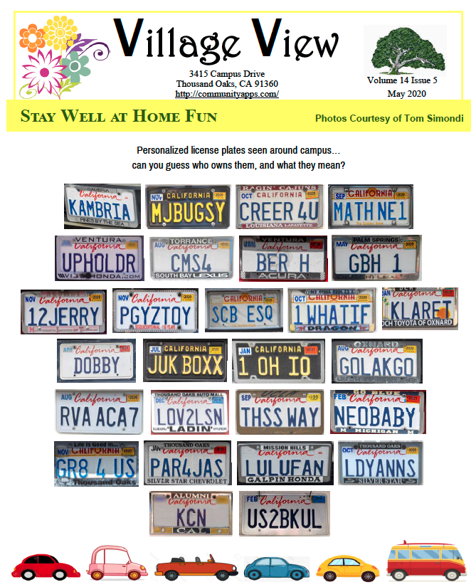 License Plate Guessing Game Graphics