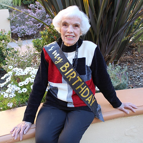 University Village Surprises Resident on Her 100th Birthday